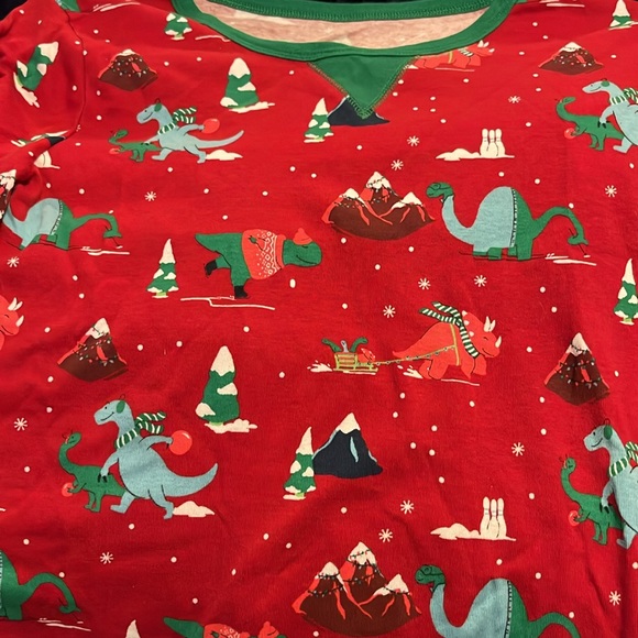 Dinosaur holiday pajamas-2 pc women’s size M-fun & unique! 🦖 - Picture 5 of 5